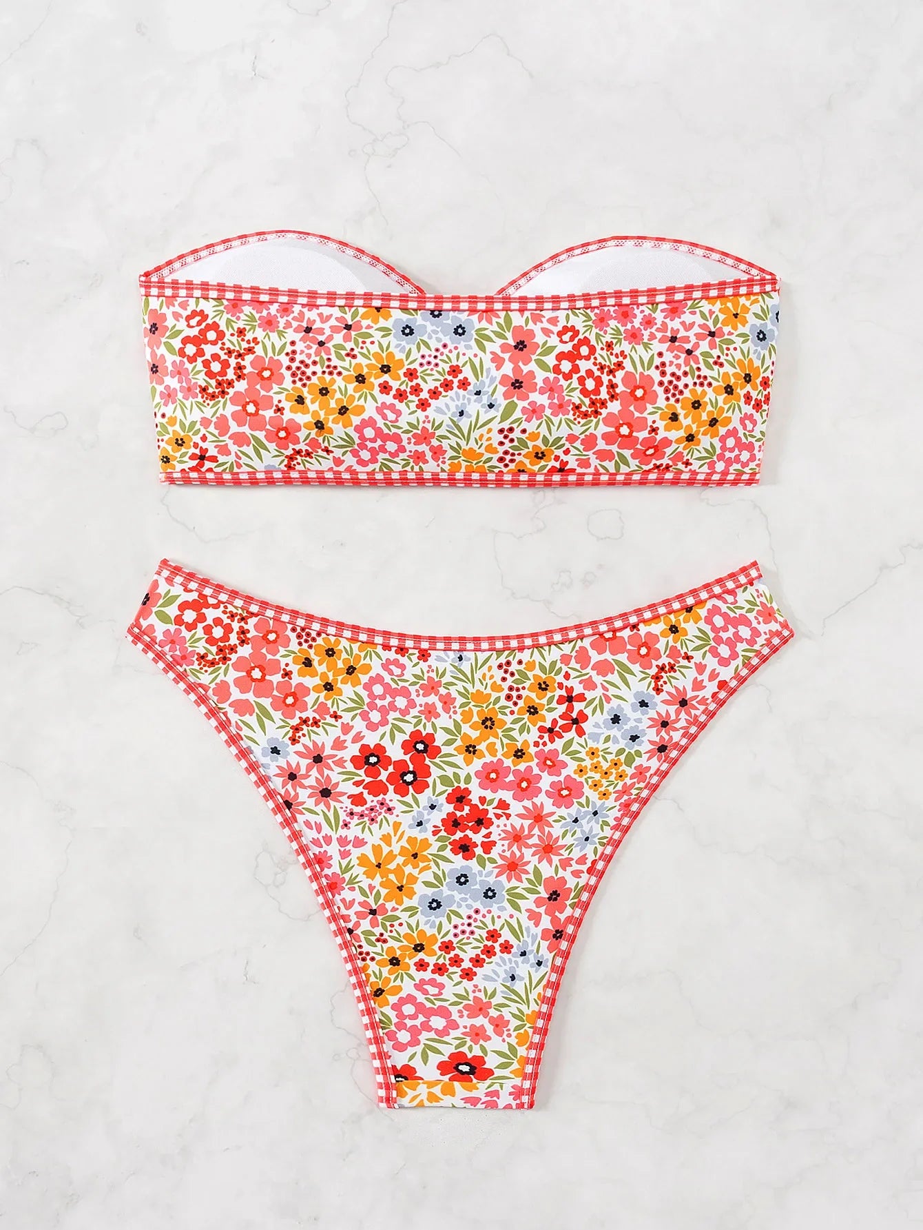 Strapless Bikini Set