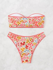 Strapless Bikini Set