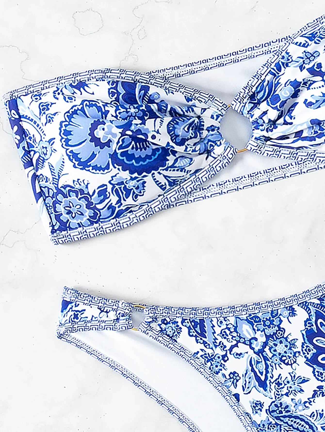 Strapless Bikini Set