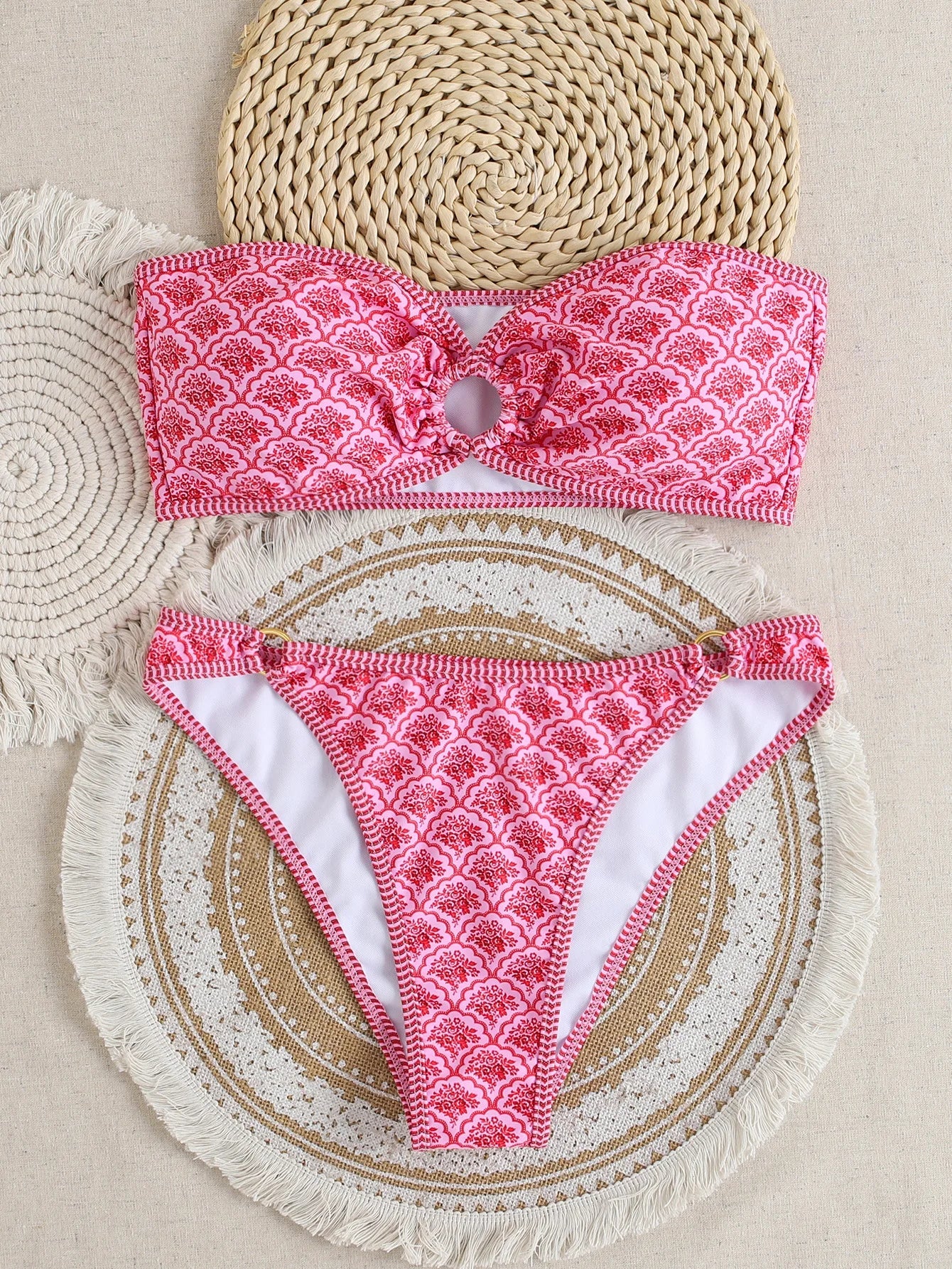 Strapless Bikini Set