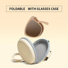 Foldable Sunglasses with Glasses Case Set