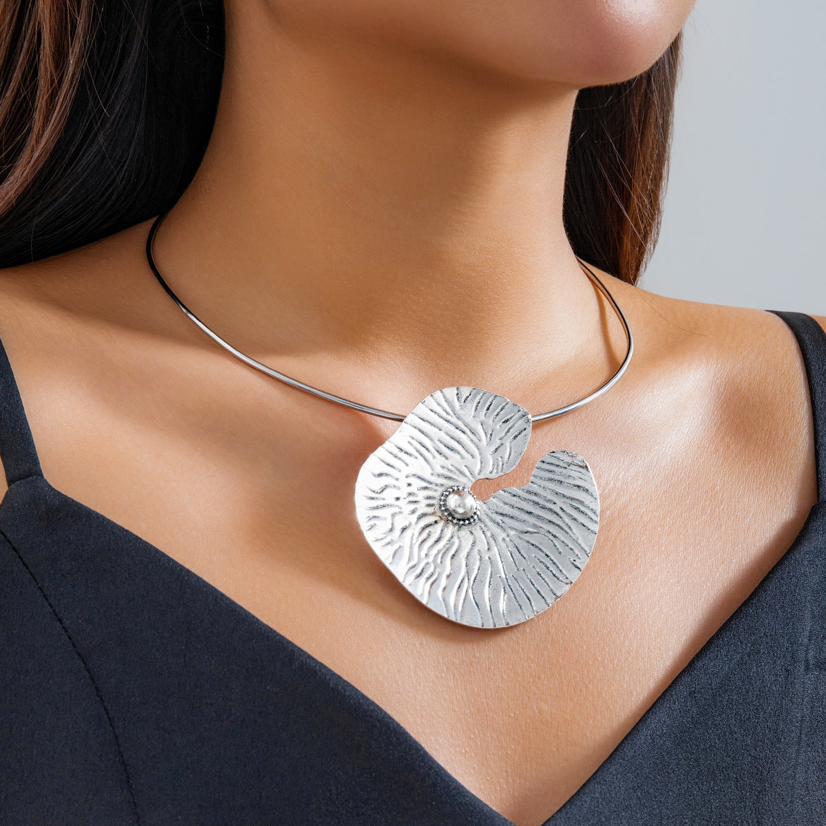 Lotus Leaf Necklace and Ring