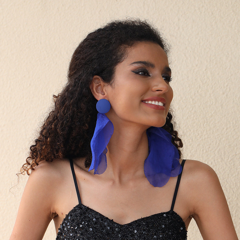 Handmade Fabric Earrings