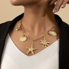 Starfish Pendant Necklace