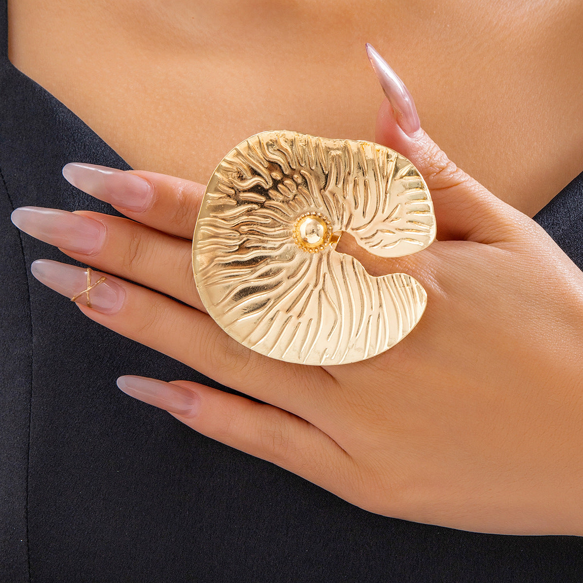 Lotus Leaf Necklace and Ring