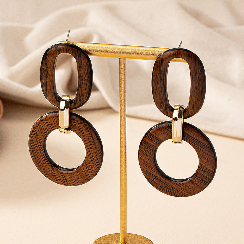 Matte Vintage Simple Earrings