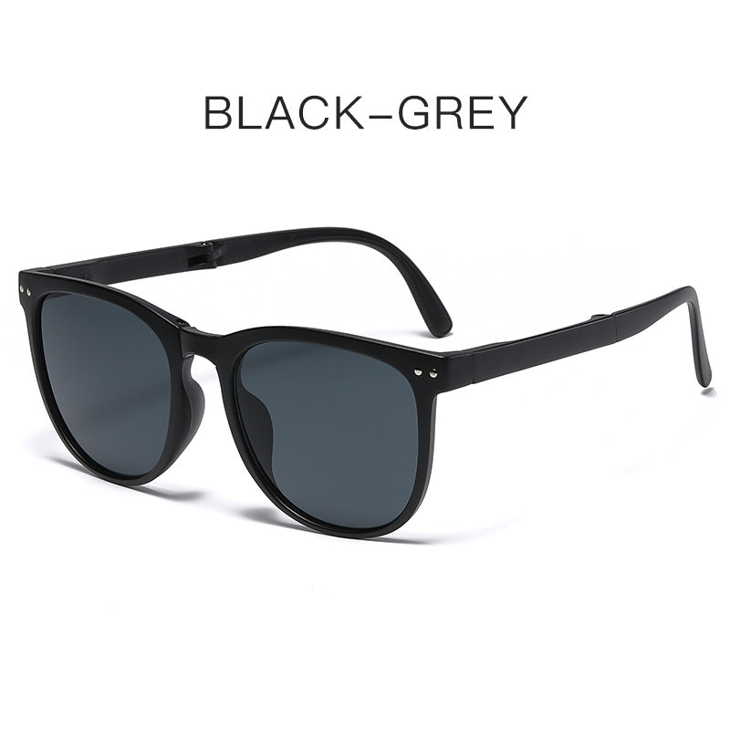 Foldable Sunglasses with Glasses Case Set