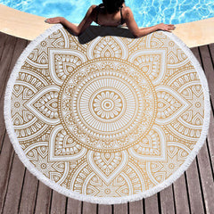 Round Beach Towel
