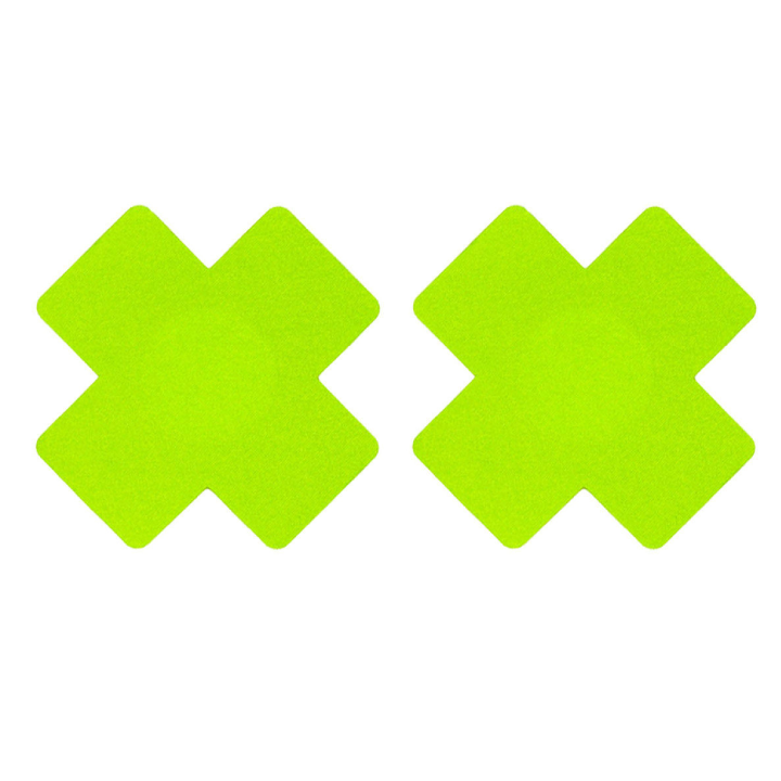 X-shaped Disposable Chest Stickers
