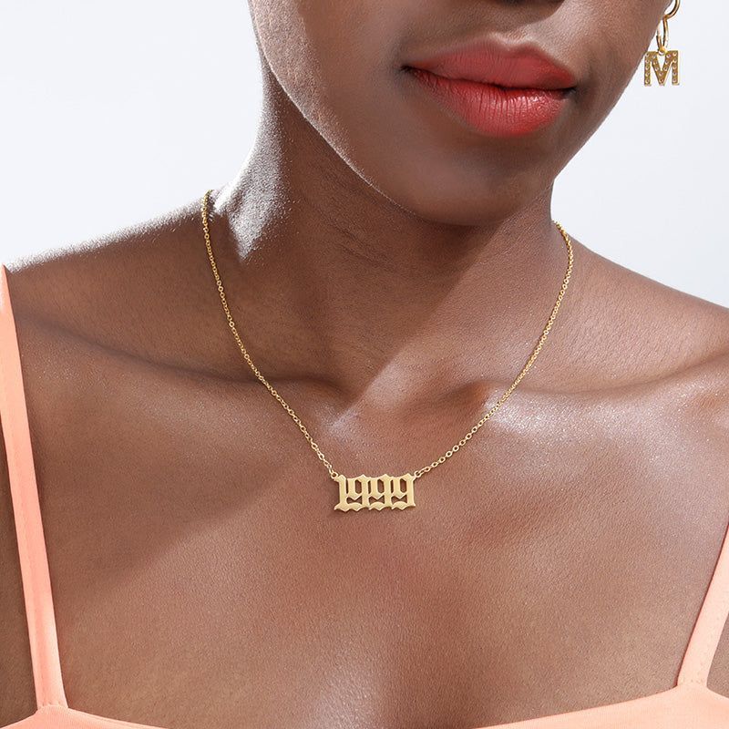 Birth Year Necklace