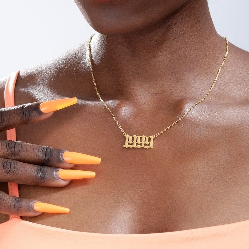 Birth Year Necklace