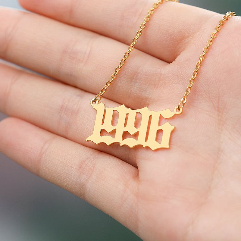 Birth Year Necklace