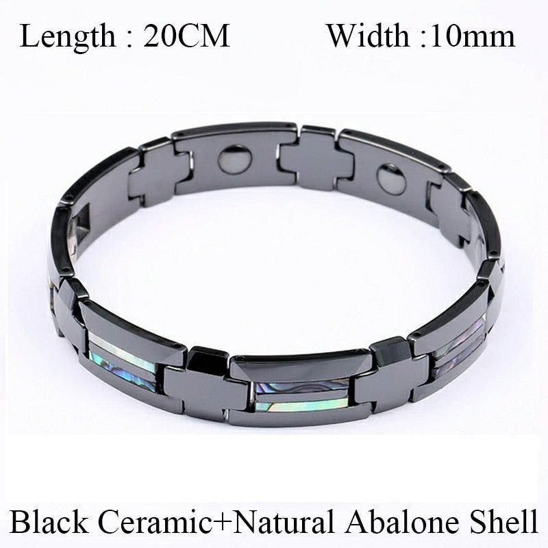 Bracelet Ceramic Opal Tungsten Bangles