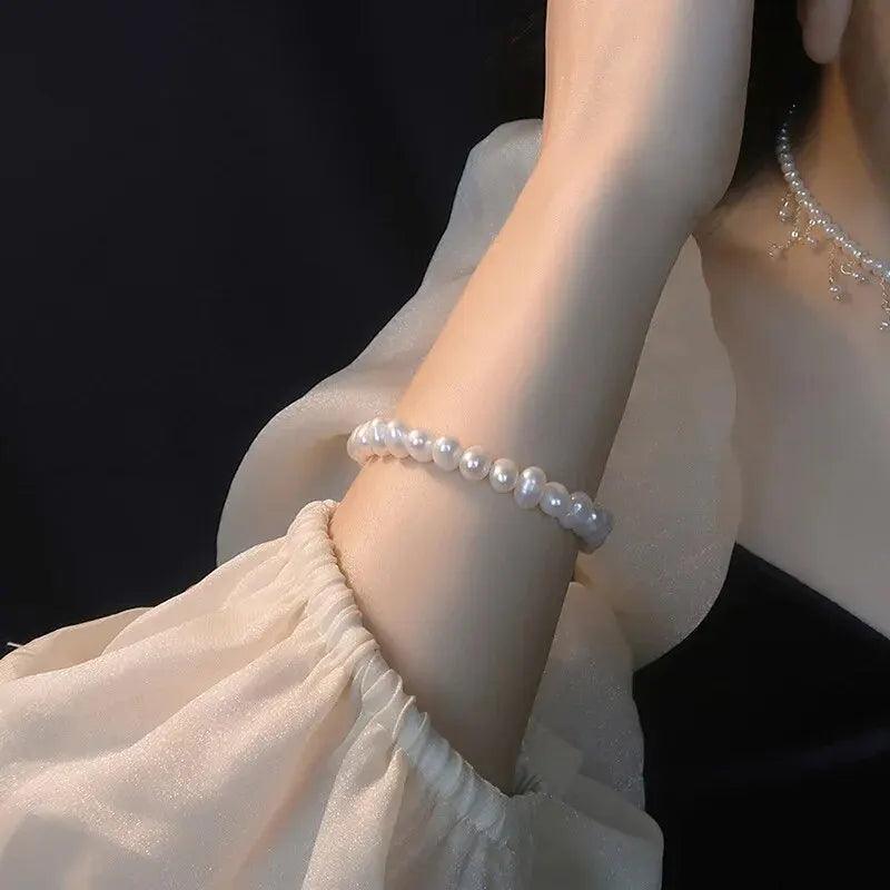 Bracelets 2024 Magnet Freshwater Pearl