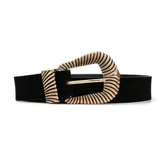 Metal Stereo-pattern Belt