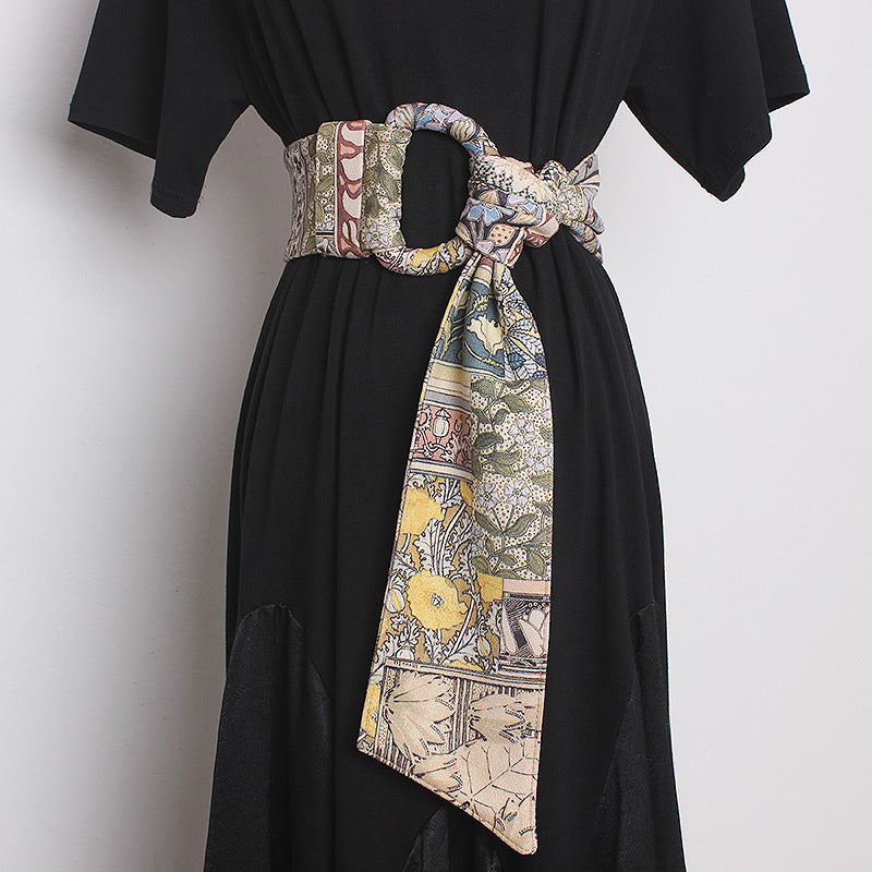 Simple Blossom Printed Belt