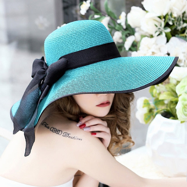 Brim Straw Hat Floppy Sun Hat