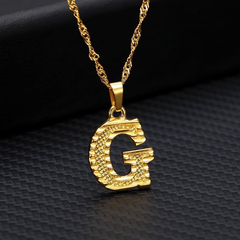 Capital Letter Necklaces