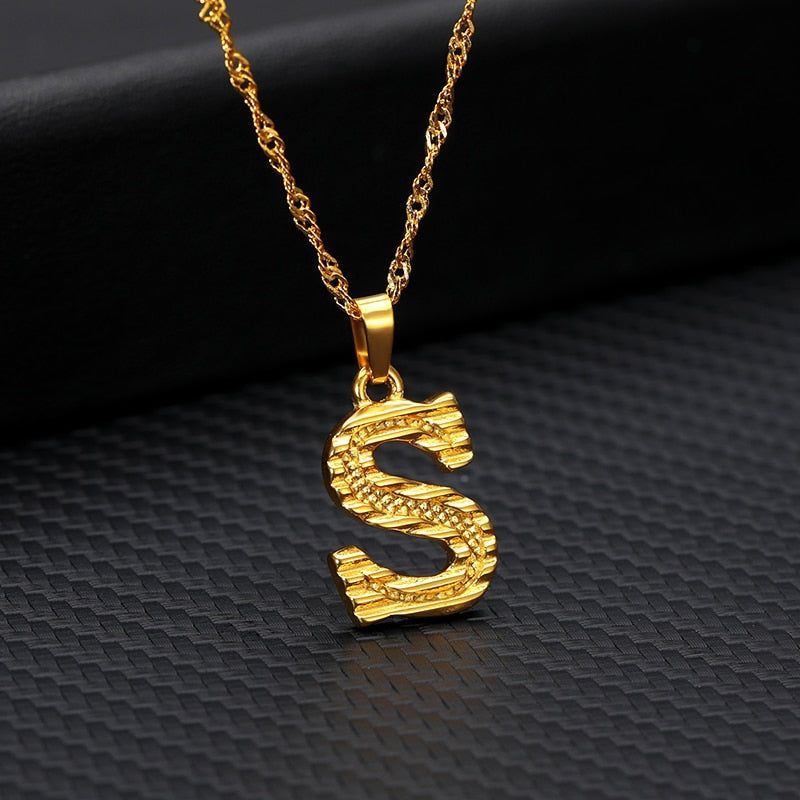 Capital Letter Necklaces