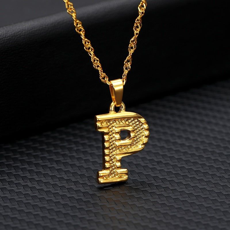 Capital Letter Necklaces