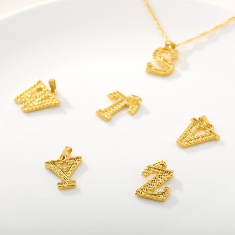 Capital Letter Necklaces