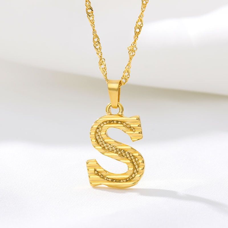 Capital Letter Necklaces