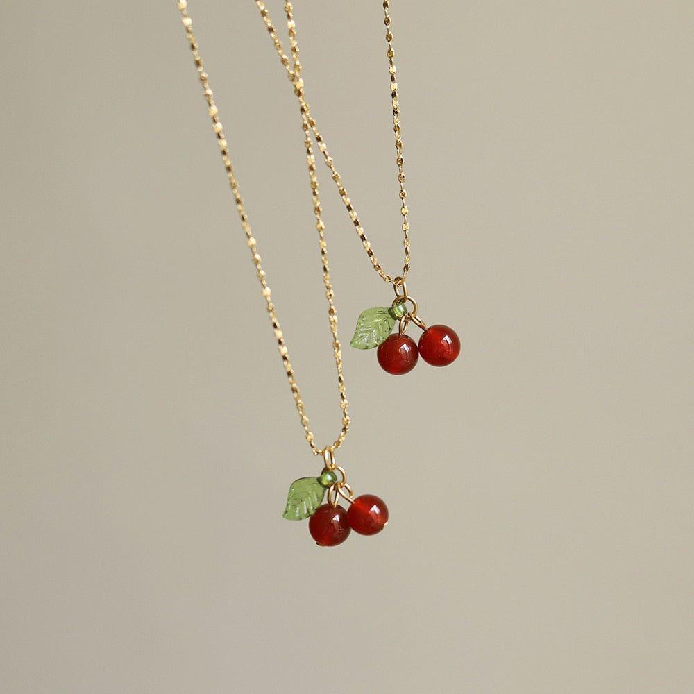 Cherry Fruit Necklace