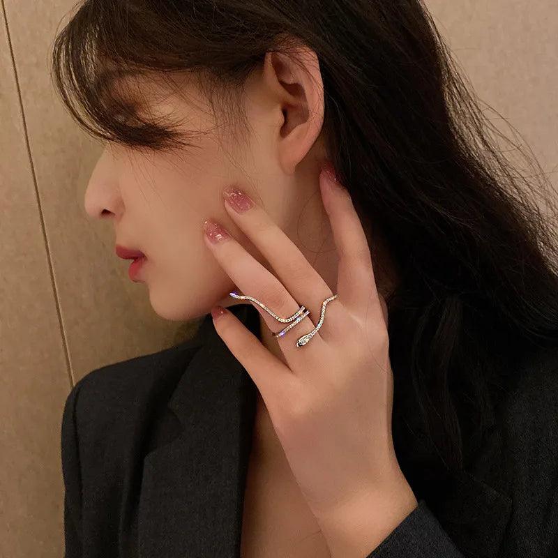 Cool Snake Shape Finger Rings