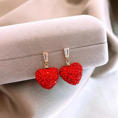 Copper Alloy Drop Earrings