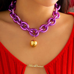 Christmas Colorful Chain Necklace