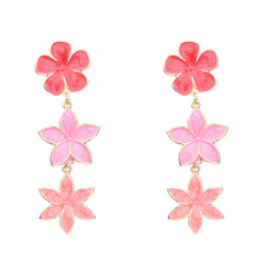 Flaxmaker Sweet Flower Design Earrings