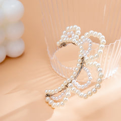 Pearl Braided Single Outline Ear Clip