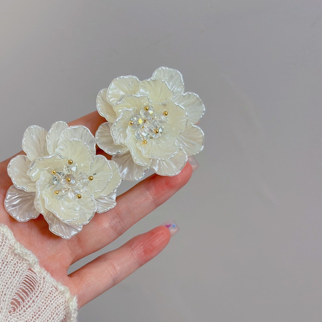 3D Flower Earrings