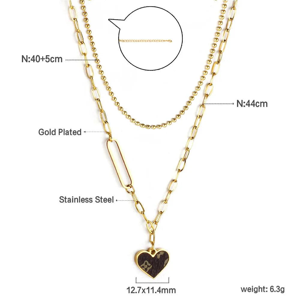 Double Layer Necklaces