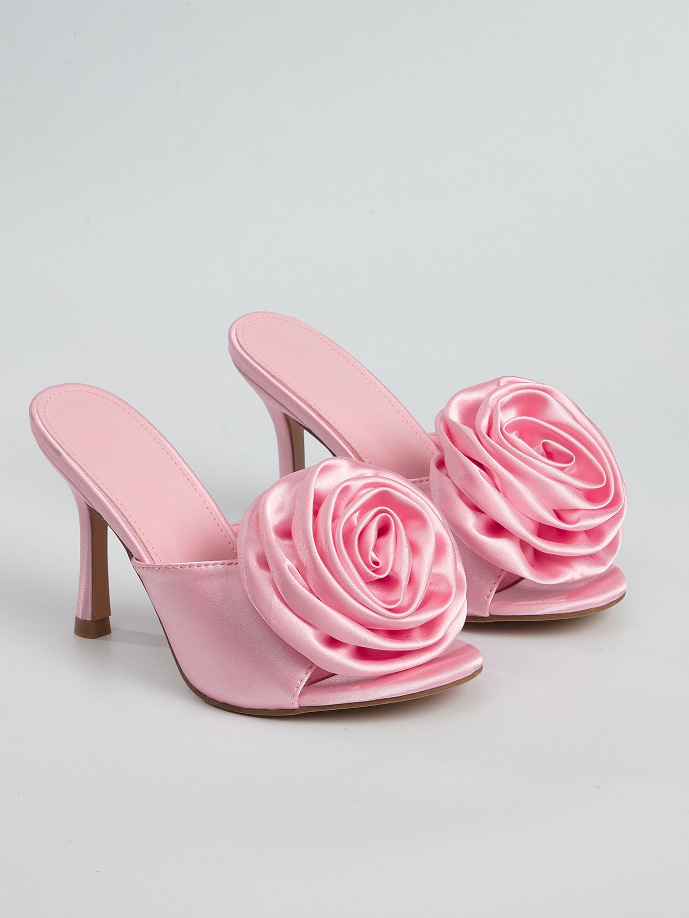 3D Flower High Heels