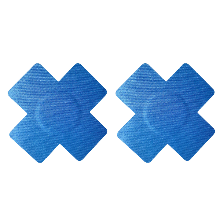 X-shaped Disposable Chest Stickers