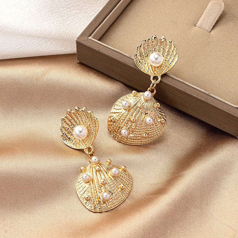 Beach Style Shell Earrings