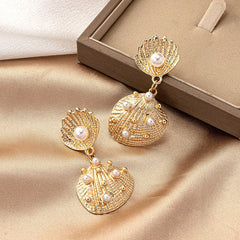 Beach Style Shell Earrings