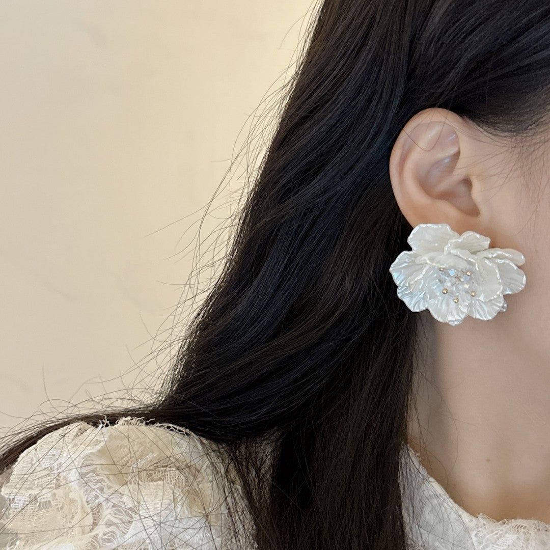 3D Flower Earrings