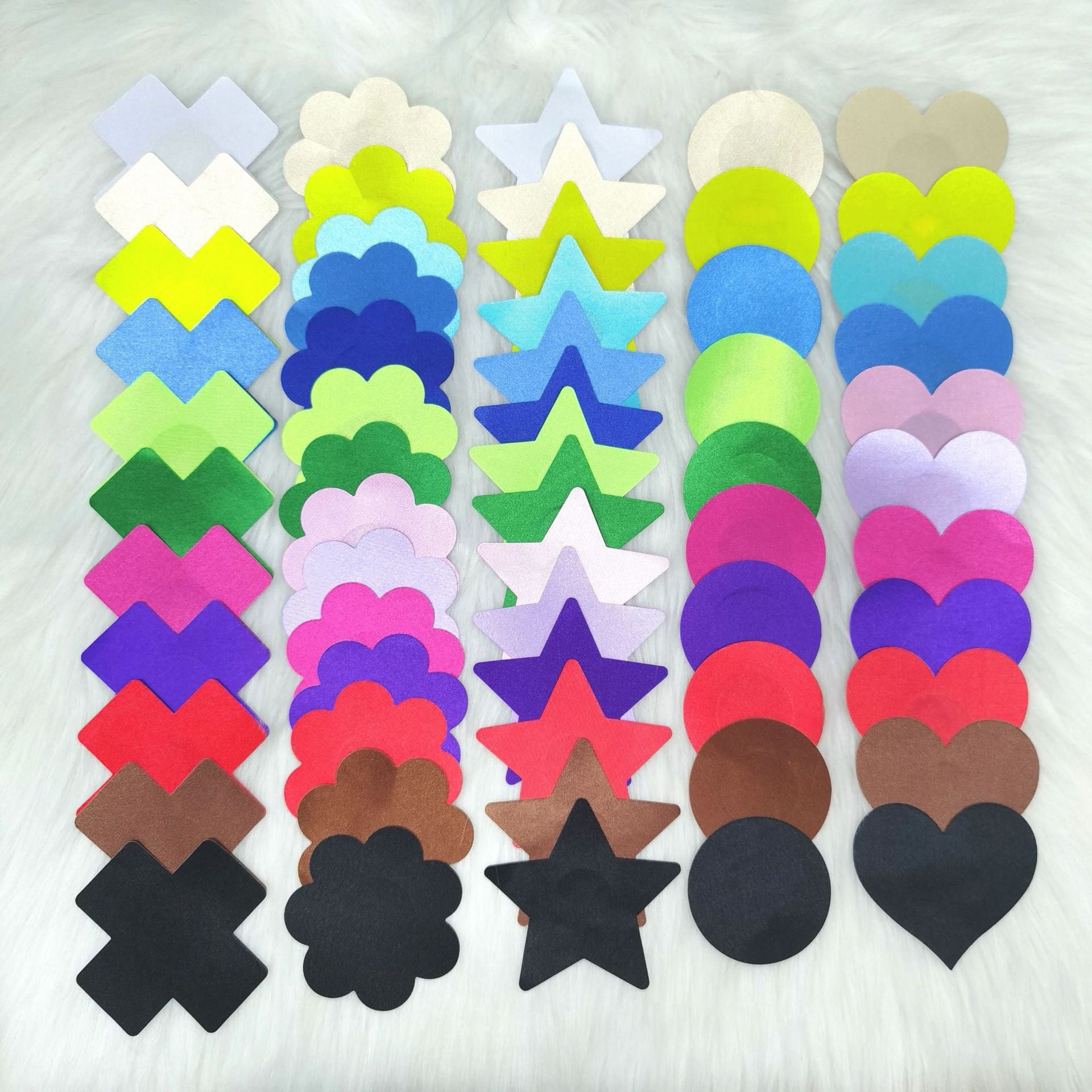 X-shaped Disposable Chest Stickers