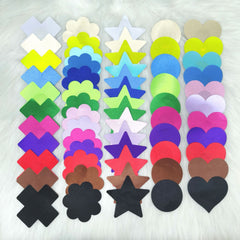 X-shaped Disposable Chest Stickers