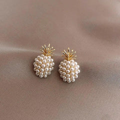 Earrings Delicate Simulated Pearl