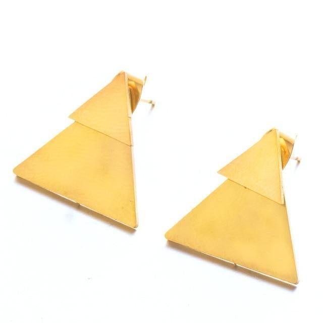 Earrings Simple Mini Geometric Shapes