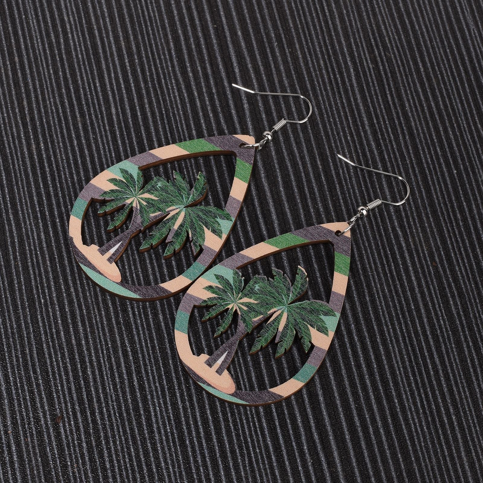 Coconut Tree Earrings