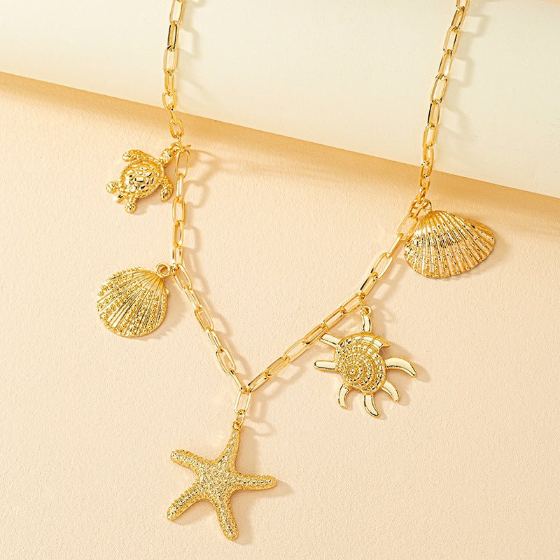 Starfish Pendant Necklace