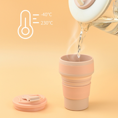 Portable Silicone Folding Travel Outdoor Drinking Cup