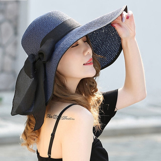 Brim Straw Hat Floppy Sun Hat