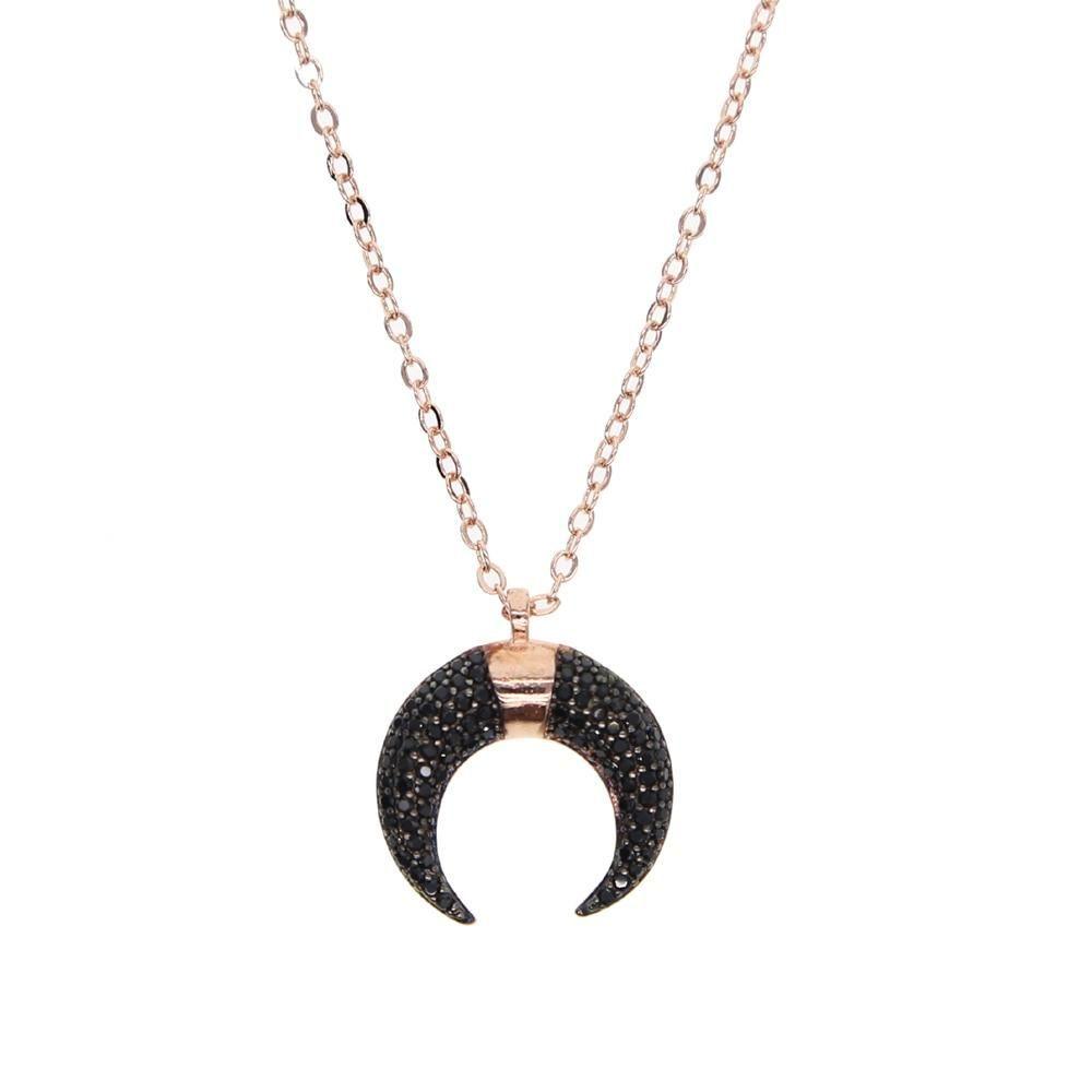 Black Moon Necklaces