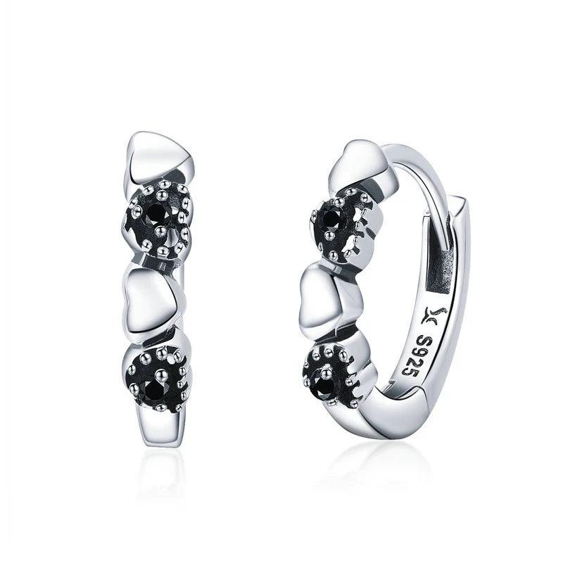 Forever Love 100% 925 Sterling Silver Earring