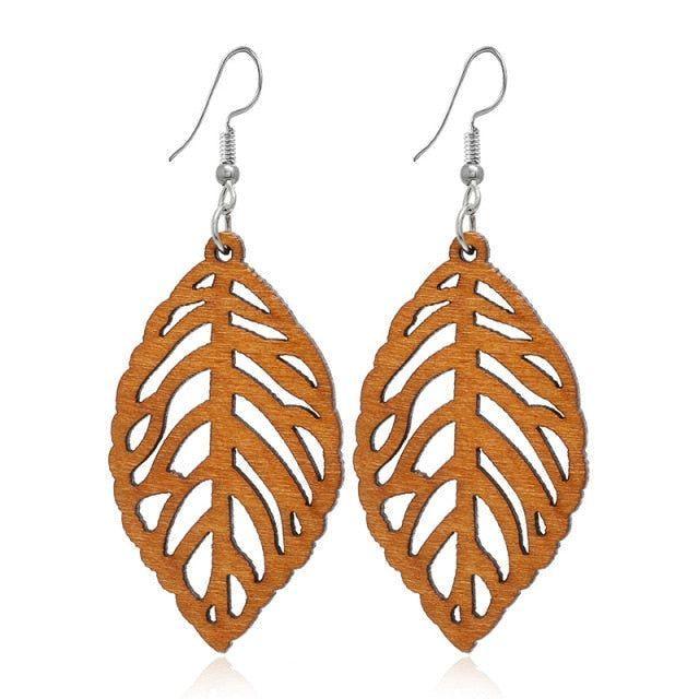 Geometric Big Dangle Earrings
